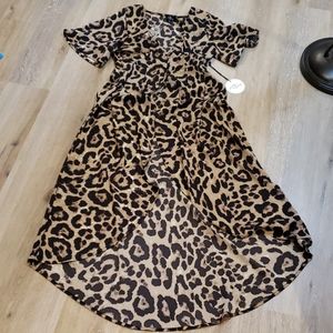 NWT Leopard print maxi top